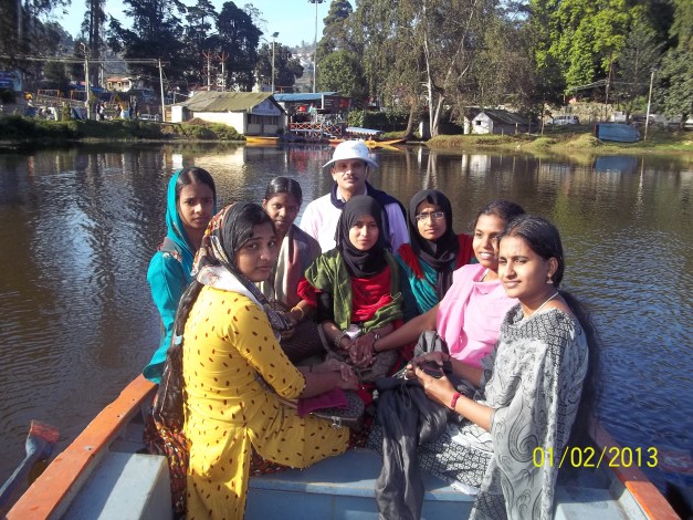 Trainees on Excursion at Kodaikanal on January 2013